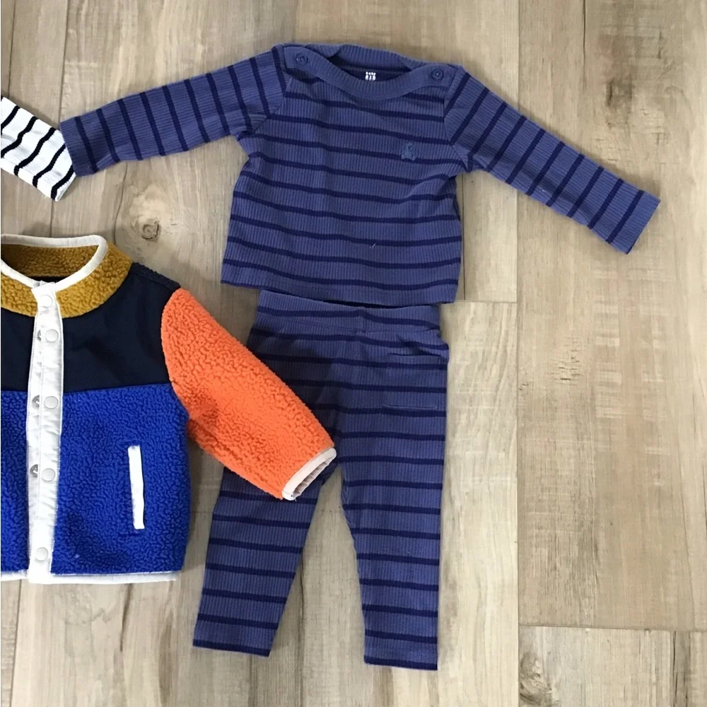 Baby Gap Top Pants Set , Bundle 0-3 /-3-6-/Jacket Old Navy